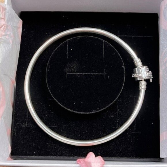 Pandora Shooting Star Bangle Braclet 7.5 - Picture 2 of 3